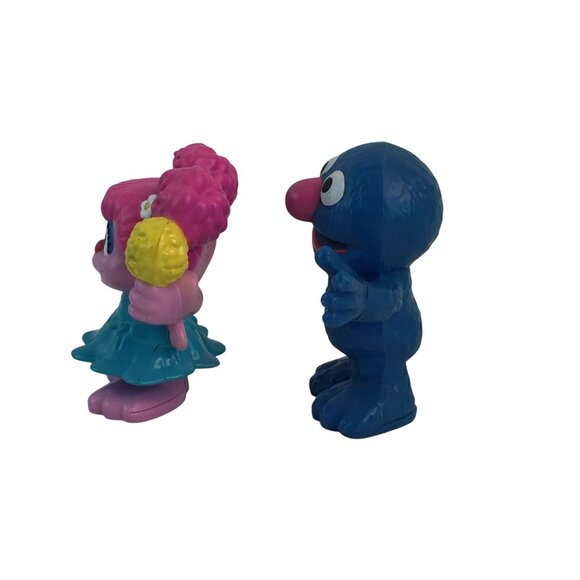 Sesame Street Toy Figures 3" Cake Toppers Cookie Monster Elmo Oscar Abby Grover - Picture 3 of 13